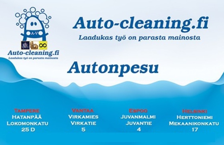 Kuva autohuoltoliikkeestä Auto-Cleaning A-V Vantaa